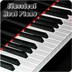 piano keyboard android application logo